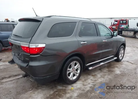 2013 Dodge Durango Crew z USA, uszkodzony, nr VIN 1C4RDJDG4DC695449